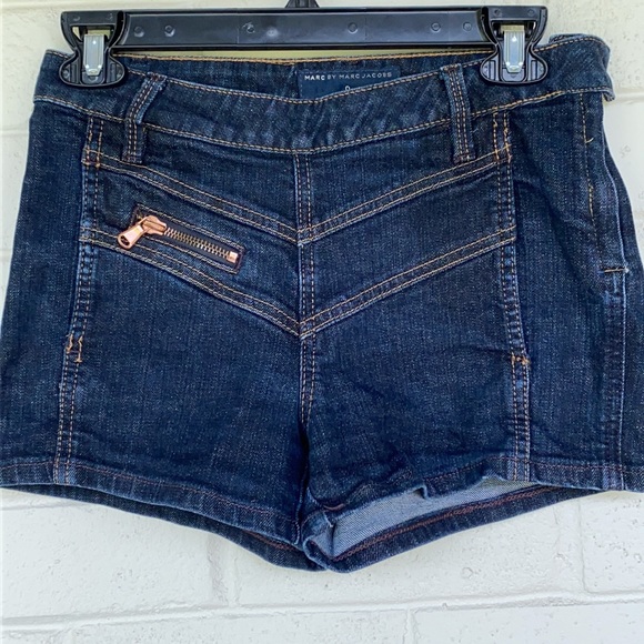 Marc by Marc Jacobs Denim Jean Shorts 0 - Picture 3 of 9